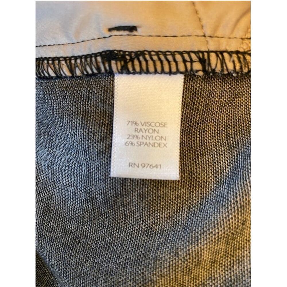 J. Jill Women Pants Size Medium Ponte Pull On‎ Checked Slim Leg Pockets Knit - Picture 5 of 5